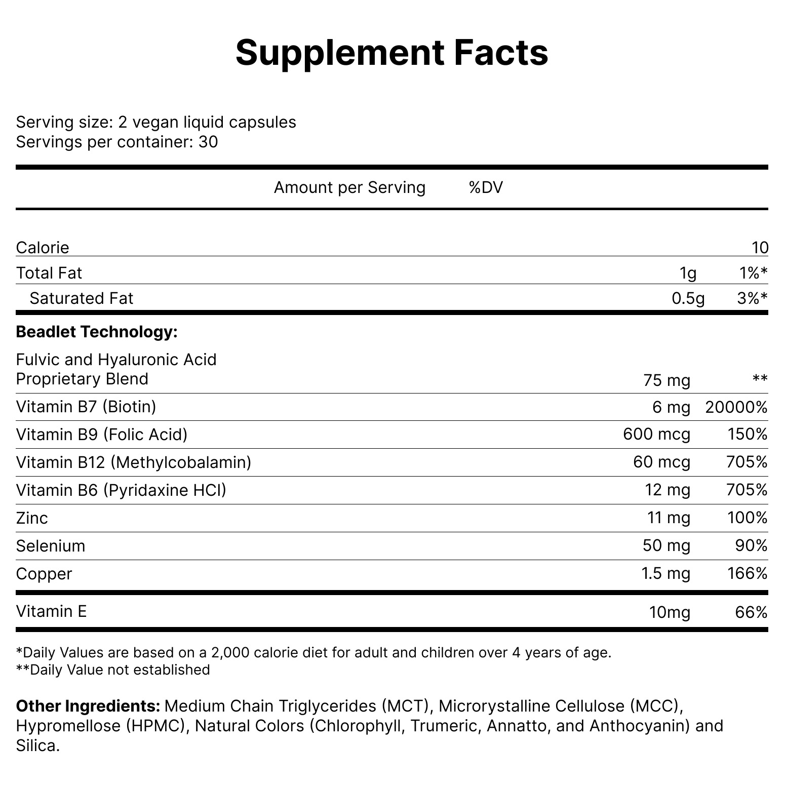 The Ingredients Of The Ultimate Hair Growth Capsules Mo rie